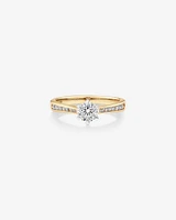 Ring with Carat TW of Diamonds in 14kt Yellow & White Gold