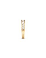 Wedding Ring with 0.50 Carat TW of Diamonds in 18kt Yellow Gold