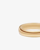 5mm High Domed Wedding Band 10kt Yellow Gold