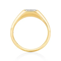 Solitaire Ring with 1.00TW Laboratory-Grown Diamond in 14kt Gold