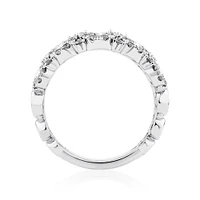 2 Row Bubble Ring with 2.00 Carat TW Diamonds in 14kt Gold