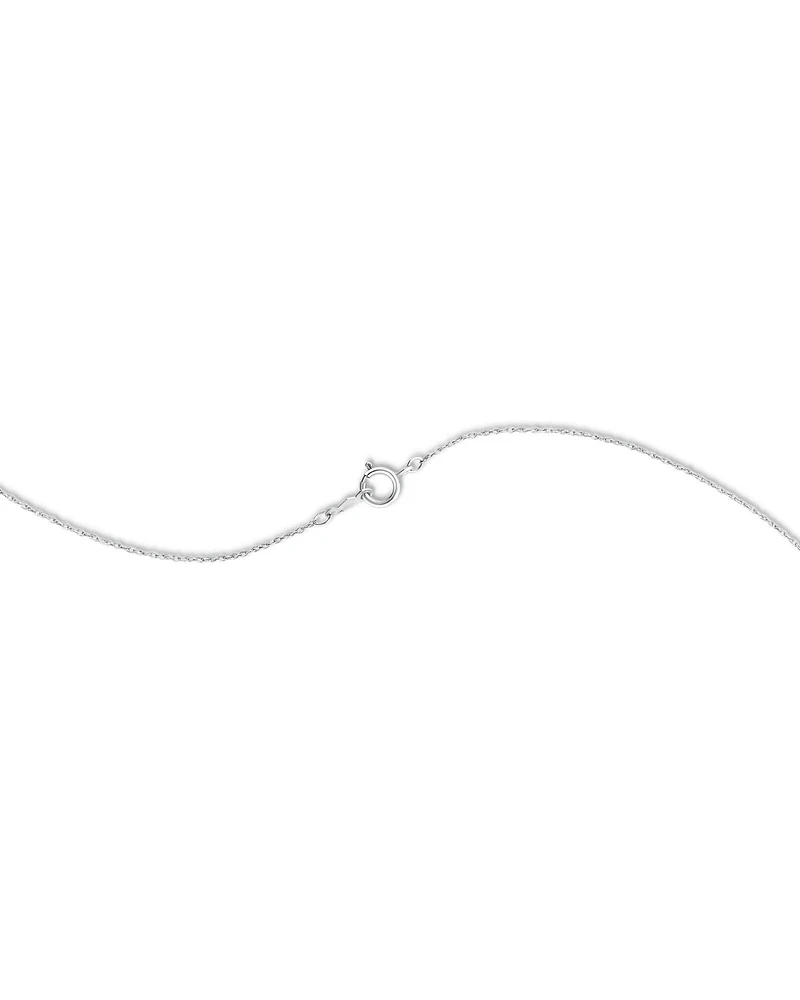 Small Knots Pendant in Sterling Silver & 10kt Rose Gold