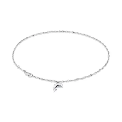 23cm (9.5") Anklet in 10kt Yellow Gold