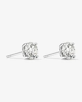 2.00 Carat TW Flawless Diamond Solitaire Stud Earrings in 18kt White Gold