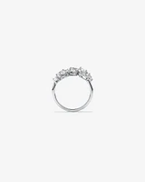 Cubic Zirconia Vine Open Ring Sterling Silver