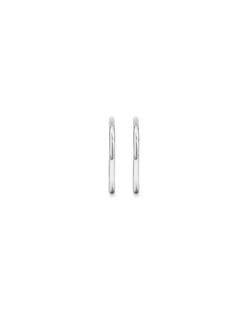 14mm Sleeper Earrings in Sterling Silver