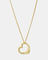 Heart Pendant in 10kt Rose Gold