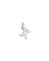 Letter Z Initial Pendant in Sterling Silver