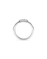 Wedding Ring with 0.25 Carat TW of Diamonds in 14kt White Gold