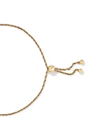 23cm Bar Bolo Bracelet in 10kt Yellow Gold