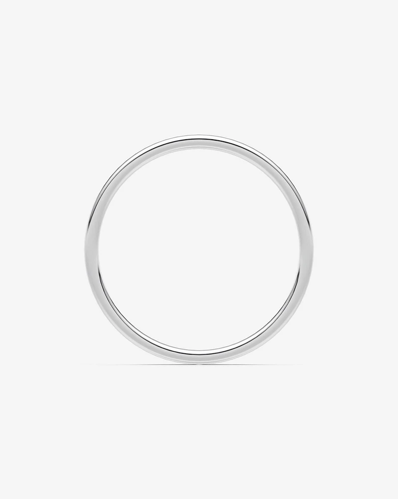 2mm Lite Half Round Wedding Band in 10kt Yellow Gold