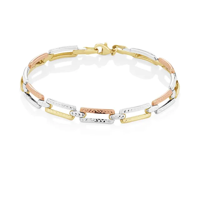 19cm (7.5) 2.5mm-3mm Width Bead Bracelet in 10kt Yellow Gold