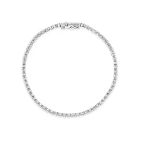 3.28 Carat TW Diamond Tennis Bracelet in 10kt White Gold