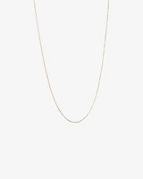 50cm (20") 0.66mm Width Box Chain in 10kt Yellow Gold