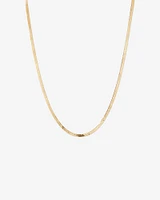 Collier maille serpent 50 cm (20") en or jaune 10 carats