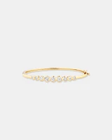 Bangle with 0.50 Carat TW of Diamonds in 10kt Yellow Gold
