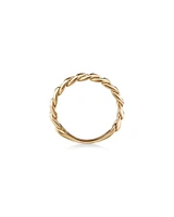 Link Ring in 10kt Yellow Gold