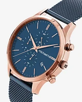 Men's Chronograph Watch in Gold Tone Stainless Steel