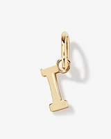 Letter Q Initial Pendant in 10kt Yellow Gold