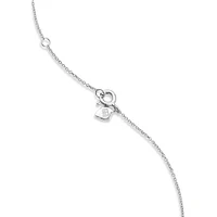Diamond Accent Heart locket in Sterling Silver