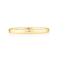 2mm Lite Half Round Wedding Band in 10kt Yellow Gold