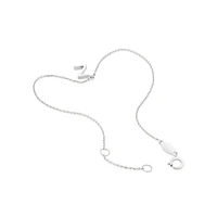 19cm (7.5") N Initial Bracelet in Sterling Silver