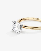 Carat Laboratory-Grown Diamond Ring in 14kt White Gold