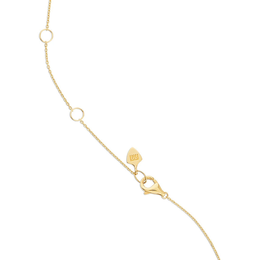 Bee Necklace in 10kt Yellow Gold