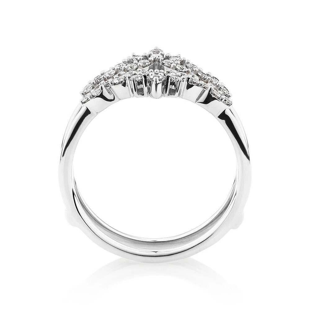 Evermore Enhancer Ring with 0.33 Carat TW Of Diamonds in 10kt Yellow Gold