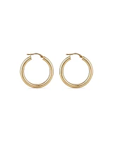 20mm Hoop Earrings in 10kt Yellow Gold