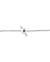 Knots Adjustable Bracelet in Sterling Silver