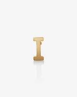 G Initial Single Stud Earring in 10kt Yellow Gold