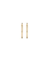 30mm Hoop Earrings in 10kt Yellow Gold