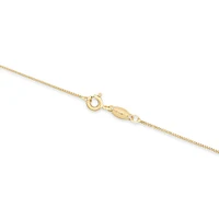 45cm (18") Box Chain in 10kt Rose Gold