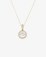 Everlight Pendant with 1 Carat TW of Diamonds in 14kt Gold