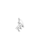 Letter Z Initial Pendant in Sterling Silver