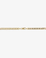 60cm (24") 5.5mm-6mm Width Curb Chain in 10kt Yellow Gold