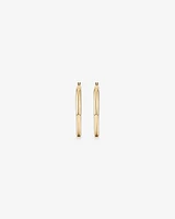 30mm Hoop Earrings in 10kt Yellow Gold