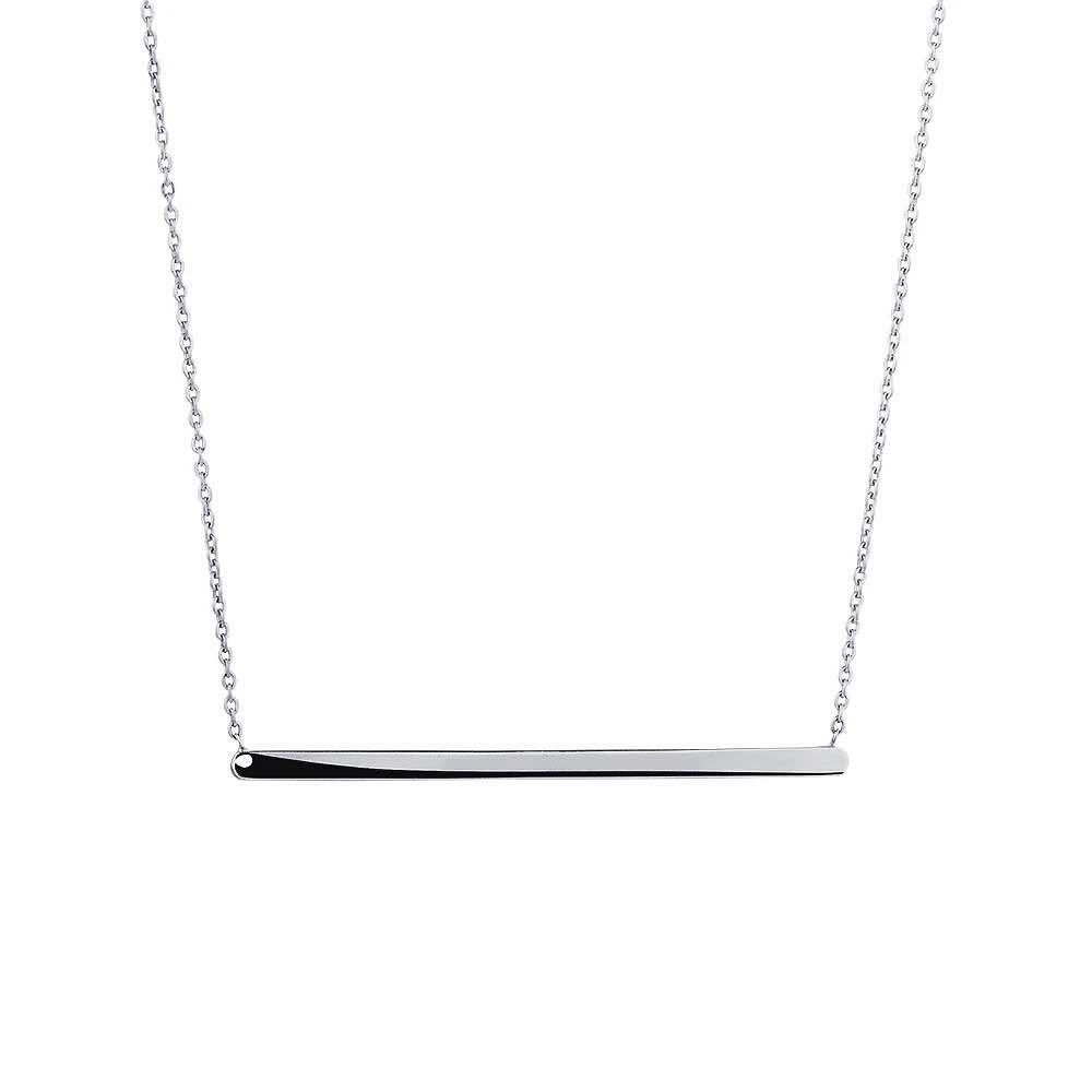 Bar Necklace in 10kt Yellow Gold