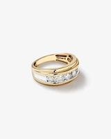 Men's Ring with 1 1/4 Carat TW of Diamonds in 14kt Yellow Gold