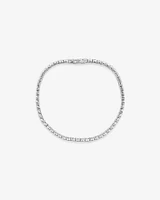 Bracelet de tennis en diamants de 0,50 carats TW en argent sterling