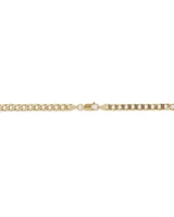 60cm (24") 5.5mm-6mm Width Curb Chain in 10kt Yellow Gold