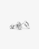 Petits boutons d'oreilles en argent sterling Spirits Bay