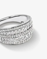 0.70 Carat TW Infinite Diamonds Ring in 10kt White Gold