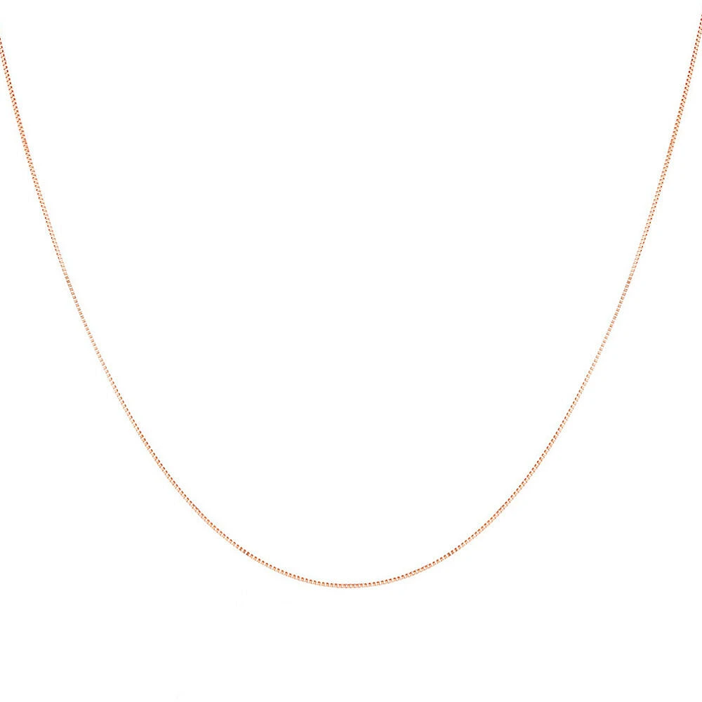 55cm (22") Box Chain in 10kt Yellow Gold