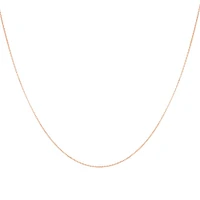 55cm (22") Box Chain in 10kt Yellow Gold