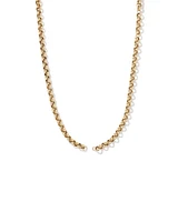 50cm (20") Large Belcher Open Pendant Chain in 10kt Yellow Gold