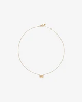 Butterfly Necklace in 10kt Yellow Gold