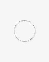 3.7mm Solid Round Bangle in Sterling Silver