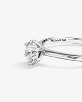 Michael Hill Solitaire Engagement Ring with a 0.70 Carat TW Diamond with the De Beers Code of Origin in Platinum